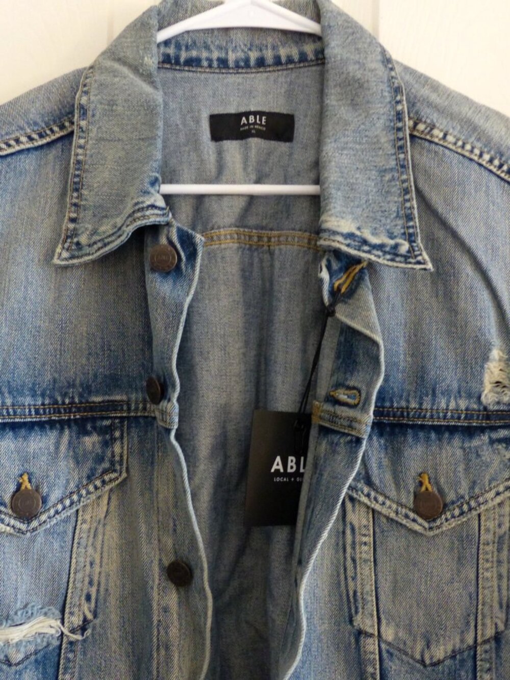 ABLE Merly Denim Jacket - Picture 3 of 4